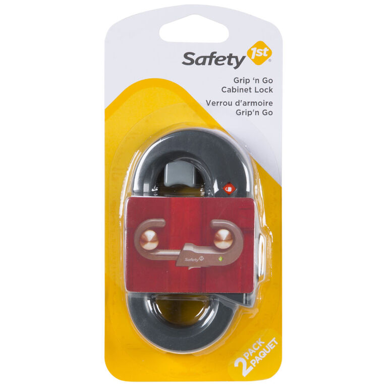 Safety 1st Grip n' Go Cabinet Lock - 2 Pack