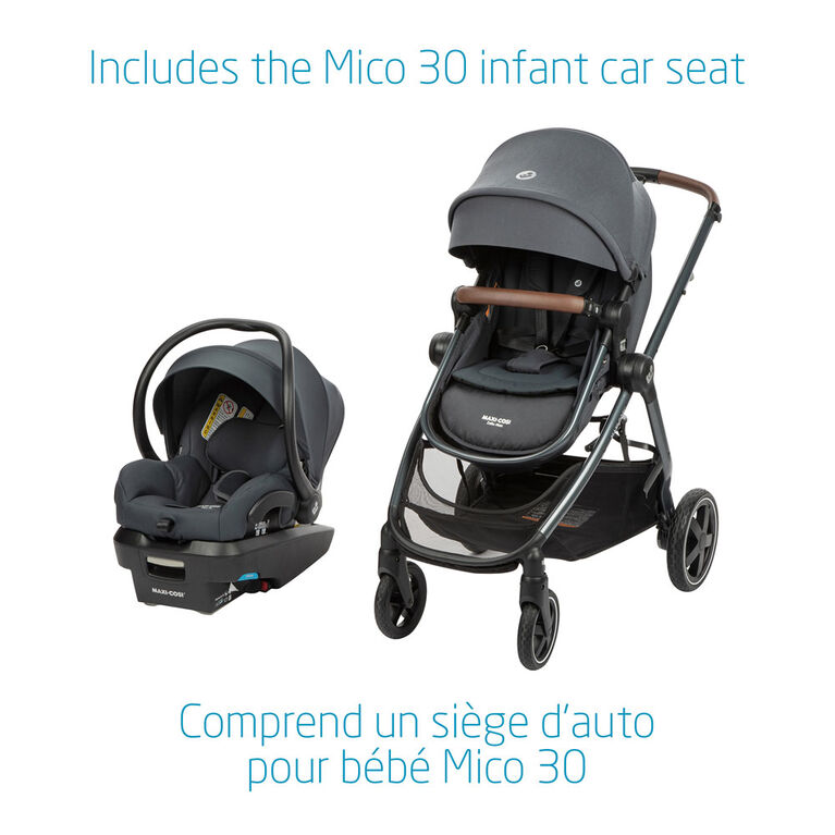 Maxi Cosi Zelia Max 5-in-1 Modular Travel System - Northern Grey