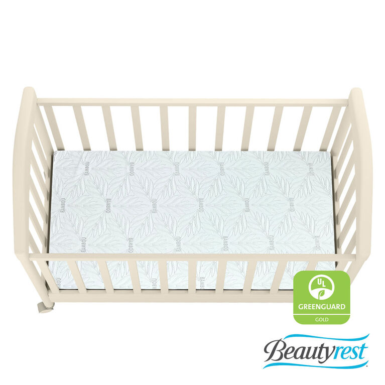 Simmons Beautyrest Bamboo 2In1 Crib Matt