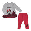Disney Minnie Mouse 2pc Tunic Set - Red, 3 Months