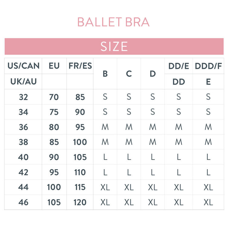 Bravado Designs - Ballet Nursing Bra - Black, Large
