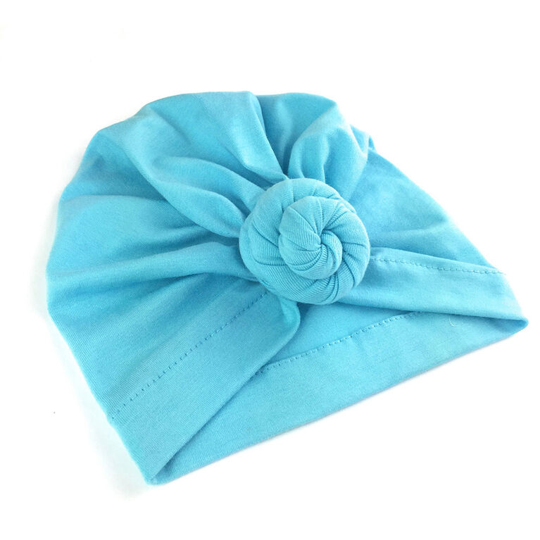 Babywisp - Turban Knot Hat - Light Blue