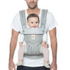 Porte-bébé à positions multiples ergonomique Ergobaby 360 - gris perle.