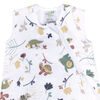 Perlimpinpin-Muslin sleep bag 1.5 TOG-Jungle green-18-36m