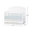 Lit bébé convertible 4-en-1 Stella Craft Stella, Blanche mate