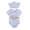 Disney Dumbo 2-Piece Bodysuit and Hat - Grey, Newborn