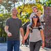 MiniMeis Shoulder Carrier, Grey-Orange