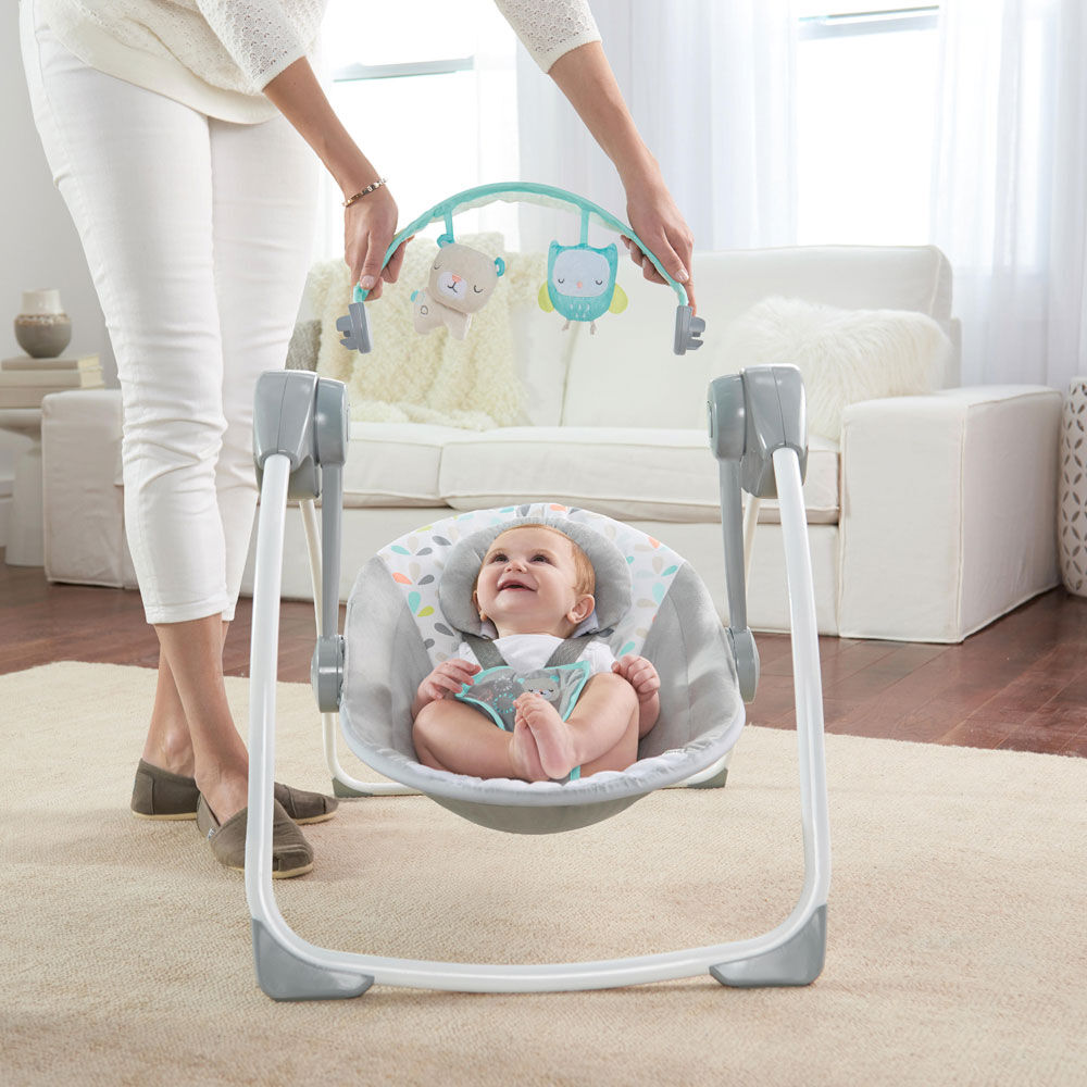ingenuity comfort to go portable swing