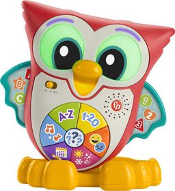 Fisher-Price Linkimals Light-Up and Learn Owl - English Edition