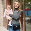 Sac de hanche Greenwich transformable - Noir.