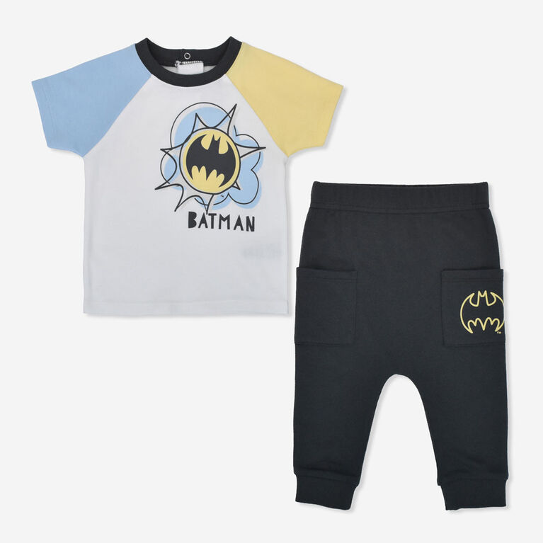 Batman Jogger Set Charcoal 