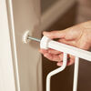 Barrière de sécurité Easy Walk-Thru Pass-Thru - Blanc Evenflo
