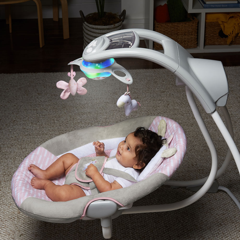 baby unicorn swing
