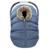 Housse hiver siège auto bébé Petit Coulou - Jeans / Loup