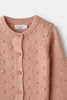 Popcorn Cardigan Light Pink 5-6Y