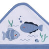 Koala Baby - Blue Hippo Kint Hooded Towel - 3 Pack