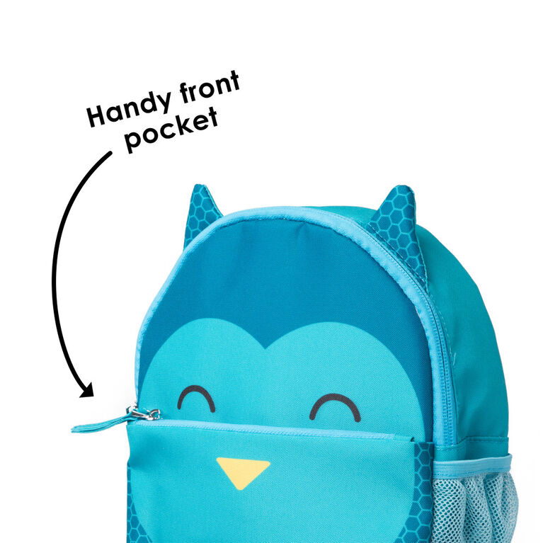 Sac &agrave; dos et r&ecirc;ne de s&eacute;curit&eacute; pour enfants de personnage hibou Diono