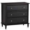 Rowan Valley Linden 3 Drawer Dresser, Black
