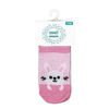 Small Wonder - Baby Sock,Pink Bunny