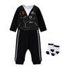 Lily & Jack 3 Piece Pant Set: Motorcycle 6-12M