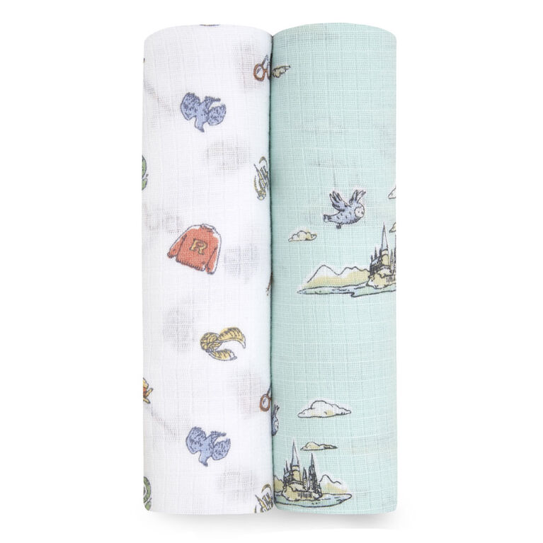 Maxi-Langes Mousseline 2Pk - Harry Potter