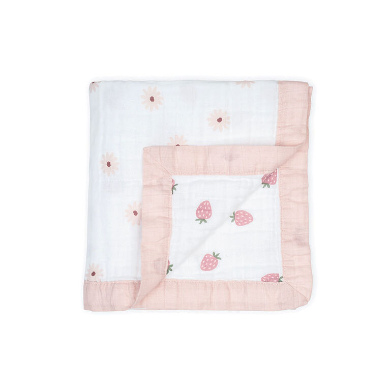 Lulujo - Couverture réversible mousseline 3Pl - Mar