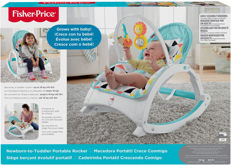 Fisher-Price Newborn-to-Toddler Portable Rocker