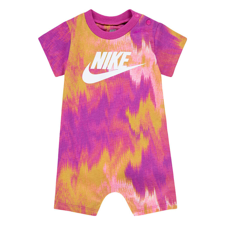 Nike Romper - Pink/Orange - Size 6 Months