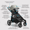 Baby Jogger City Select 2 Stroller, Eco Collection, Frosted Ivory