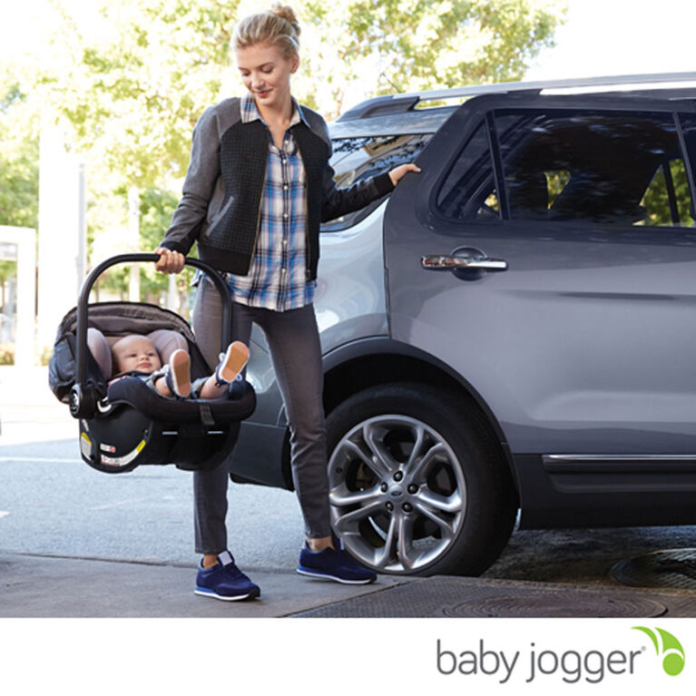 Le siège auto City GO de Baby Jogger - noir/gris.