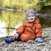 Kids Fleece Animal Hats | Grey Fox