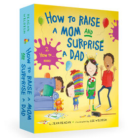 How to Raise a Mom and Surprise a Dad Board Book Boxed Set - &Eacute;dition anglaise