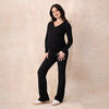 Motherhood - Rollover Wasitband Flare Pant - Black - XL