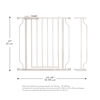 Barrière de sécurité Easy Walk-Thru Pass-Thru - Blanc Evenflo