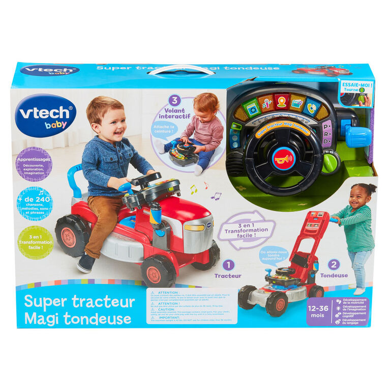 VTech Super tracteur Magi tondeuse - Édition française VTech Super tracteur Magi tondeuse - Édition française