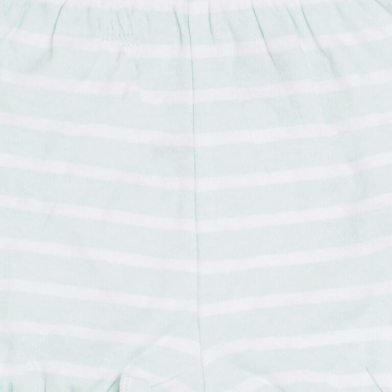 earth by art & eden Lulu 2-Piece Shorts- Newborn