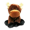 Plushies by Baby Mode Plush Brown Moose Toy- 11"