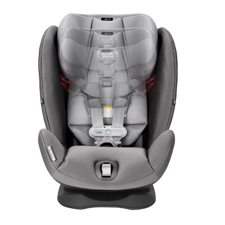 Cybex Eternis S All in One Car Seat with SensorSafe, Lavastone Black