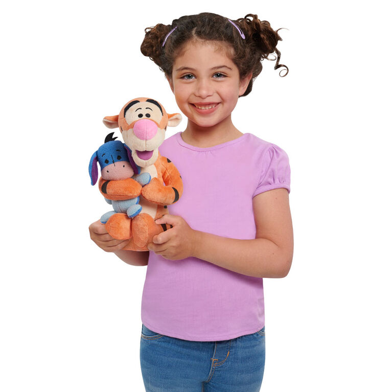 Peluche Tigrou avec Bourriquet de Disney Classics