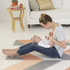 Skip Hop Geo Playspot Foam Floor Tiles, Grey/Peach