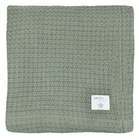 Perlimpinpin Knitted Moss Blanket