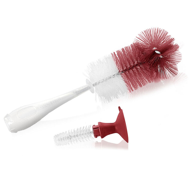 2-In-1 Bottle & Nipple Brush 1 Pack, Asst