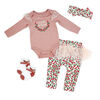 Baby Mode 4 Piece Tutu Legging Set : So Little So Loved 0-3M