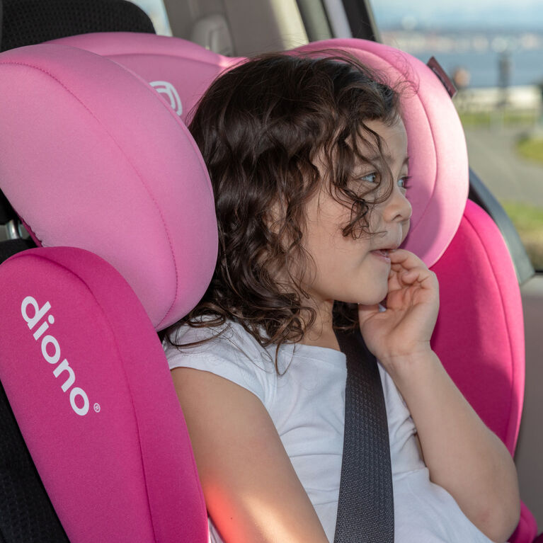 Cambria 2 Latch 2 in 1 Booster Car Seat, Pink