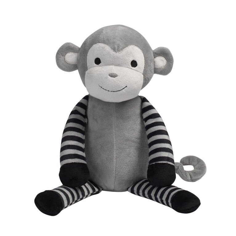 Bedtime Originals - Jungle Fun Plush Monkey - Bingo - Gray
