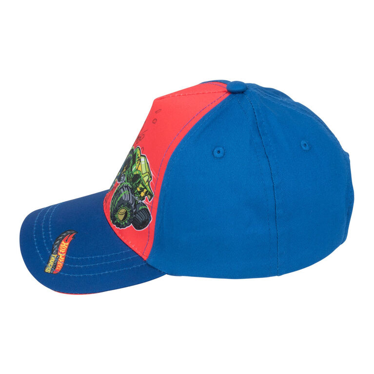 Hot Wheels Monster Truck Hat Multi Size 4-6X