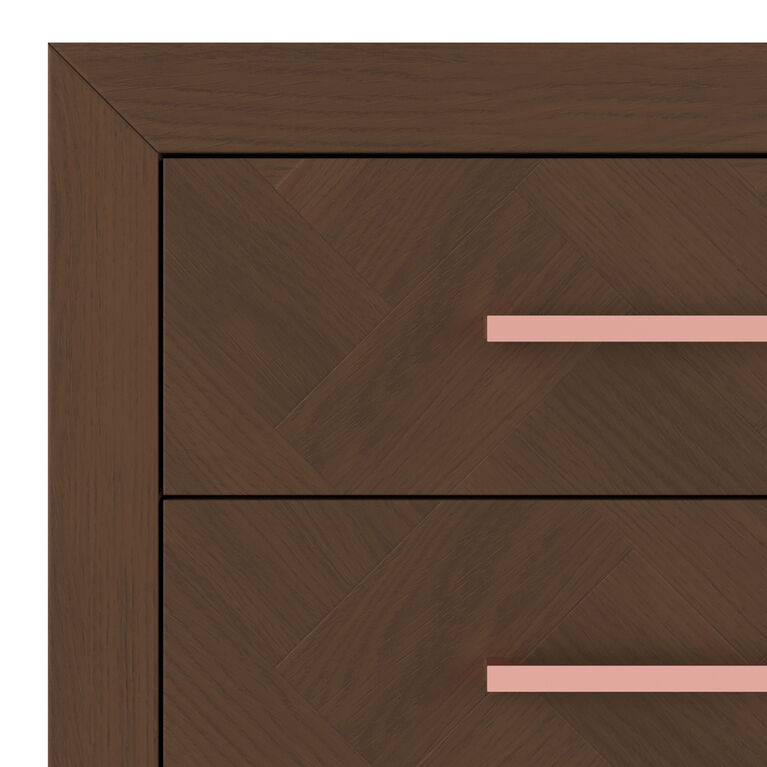 Child Craft Kieran Double Dresser, Toasted Chestnut