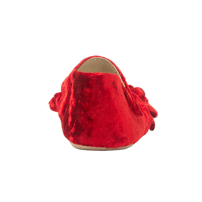 Robeez - First Kicks Red Velvet 12-18M