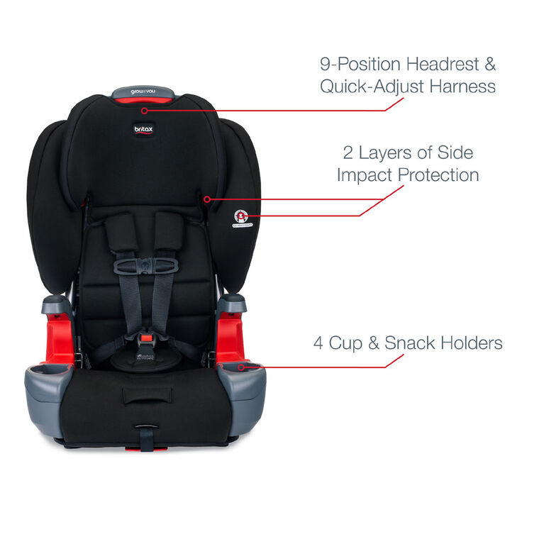 Britax® Grow with You Harness-2-Booster, Dusk