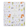 Fall's Creek 4Pk Receiving Blankets - Tear Drops & Forest - English Edition